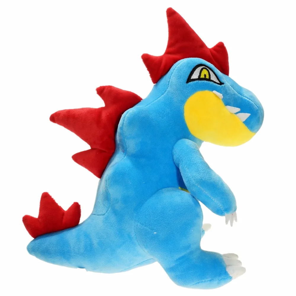 30 см Feraligatr плюшевая безопасная игрушка-крокодил для ребенка | Игрушки и хобби