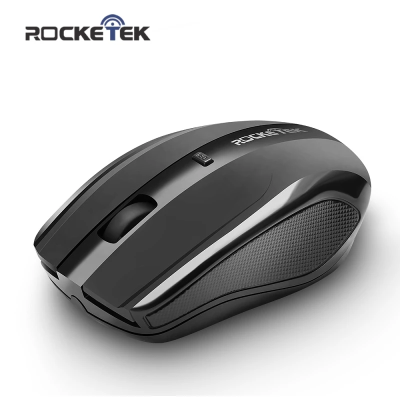 Rocketek USB Беспроводная мышь 1600 dpi 4 кнопки эргономичная Для imac pro macbook ноутбук оптическая мышь