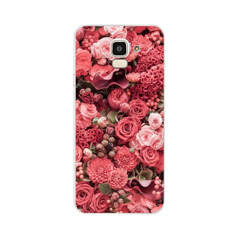 Чехол для телефона samsung Galaxy j6 Мягкий силиконовый чехол для защиты Fundas samsung j6 Plus j600f j610f Capas чехол