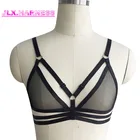 Летний модный женский бюстгальтер на бретельках, ультратонкое прозрачное газовое нижнее белье, женский сексуальный бюстгальтер, соблазнительное нижнее белье, мягкий кружевной бюстгальтер