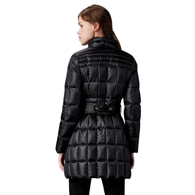 

long duck down coat jacket parka women 2020 winter jacket women coats parka Long Sleeve White Duck Down winter jacket coat