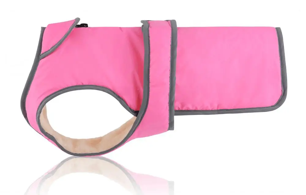 Pink Зимняя одежда для домашних животных, Курта для собак, теплая одежда для маленьких собак, ветрозащитная стеганая одежда, одежда для щенков, жилет для чихуахуа, одежда Cachorro - Цвет: Pink
