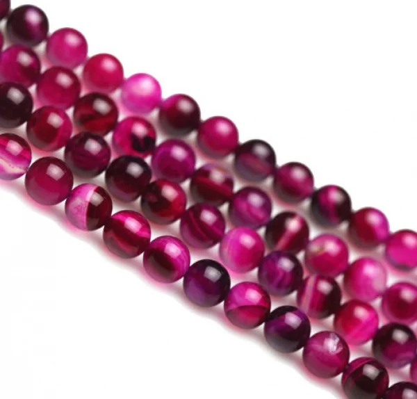 Новое поступление 2017 металлические бусины круглой формы ярко розового цвета 4 мм