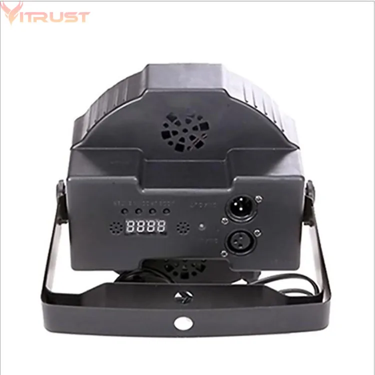 Par огни RGB сценические лампы PRO DJ шоу оборудование вечерние сценическое освещение DMX512 Диско Бар Рождество 18 светодиодный стробоскоп Soundlight