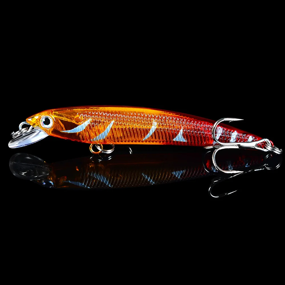 G Minnow COMDABA, 1 шт., приманка для плавающей рыбы, 7,5 см, 5,6 г, искусственная жесткая приманка, воблер, японская мини-приманка для рыбалки - Цвет: G