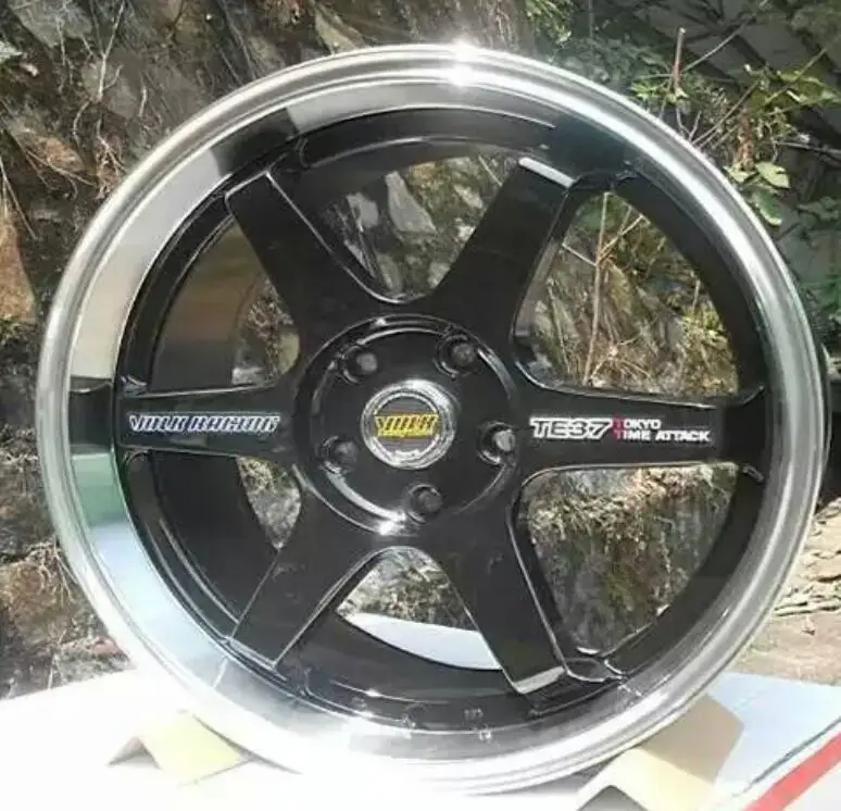 Реплика TE 37 16 дюймов 16x7,0 4X100 4x114,3 5X100 5x105 5X112 5X114,3 литые диски Диски