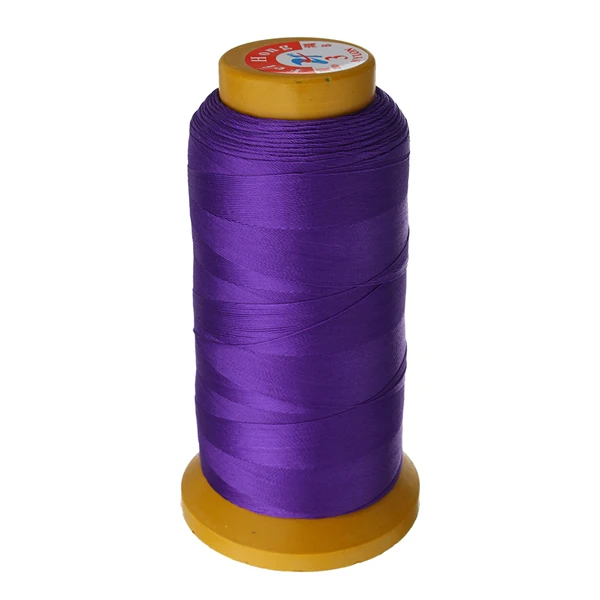 purple Лидер продаж YYW, 15 цветов, 0,8 мм, 210 м, аксессуары для самостоятельного изготовления шнура, Жемчужная Нить, бисер, нейлоновый шелковый шнур, нить, линия, подходит для ожерелья, ювелирных изделий - Цвет: purple