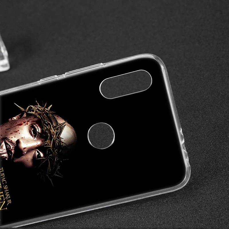 Горячий 2Pac Tupac Amaru Shakur силиконовый чехол для Xiaomi Redmi K20 7 7A 5 5Plus 6 6A S2 Note 8 Pro Модный