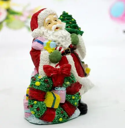 Рождественская 3d форма в виде Санта Клауса елки силиконовая формы для мыла