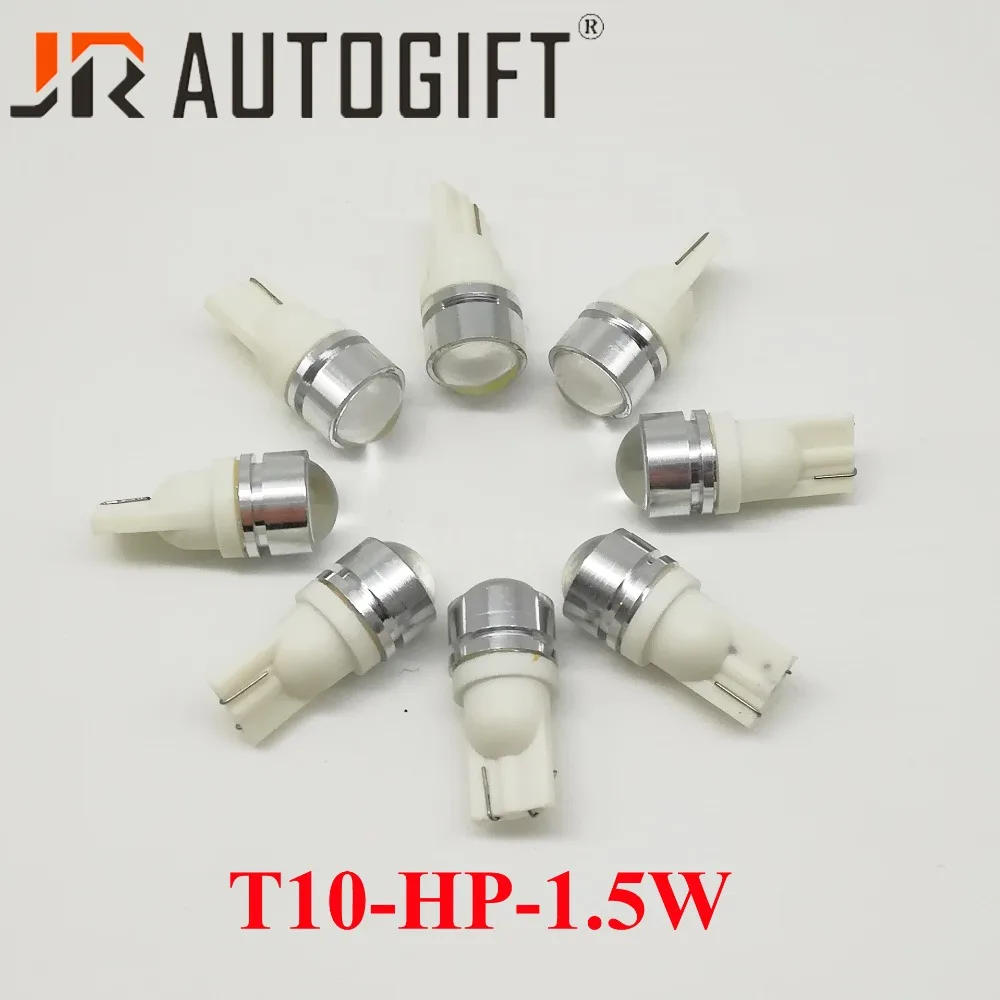 Car-styling 100pcs/lot T10 -HP-1.5W Round Lens LED Light Bulb W5W white 12V/24V clearance light turn signal instrument light. | Автомобили