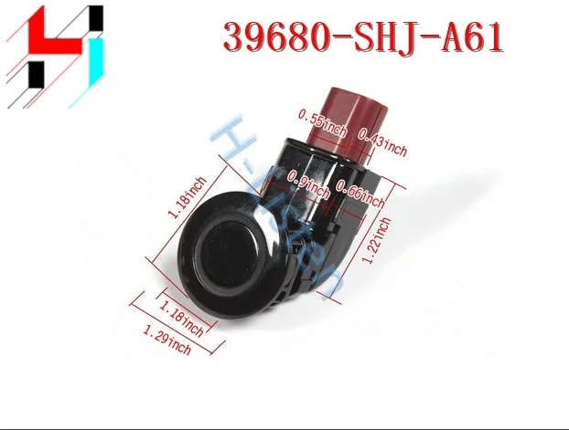 (10 шт.) Новые черные Датчики парковки PDC 39680SHJA61 39680-SHJ-A61 подходят для Honda Odyssey 2005-2009 CRV