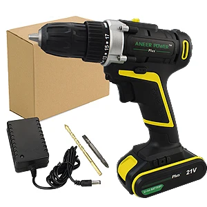 Box one battery Warsley 21 в плюс литий-ионный аккумулятор Беспроводная электрическая дрель Беспроводная литиевая дрель молоток батарея шуруповерт мини bohrer - Цвет: Box one battery