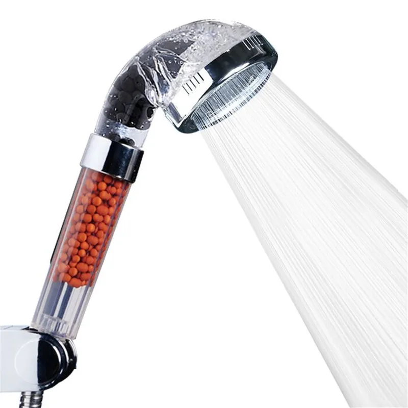 Shower Head Bathroom 3 Function Adjustable Anion High Pressure Water Saving Handheld A 001 | Обустройство дома