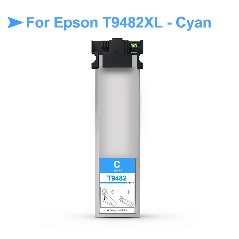 T9481 XL T9481XL мерная сумка с пигментными чернилами и чипом для Epson|Наборы заправки