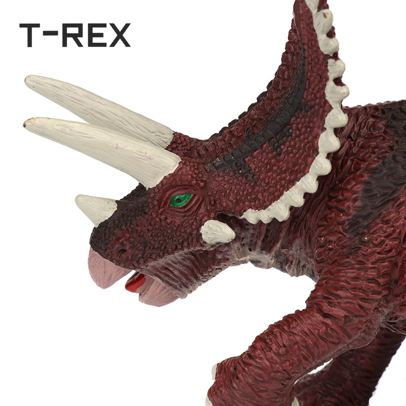 T REX животное Юрского периода реального Цвет моделирования пентацератопс модель