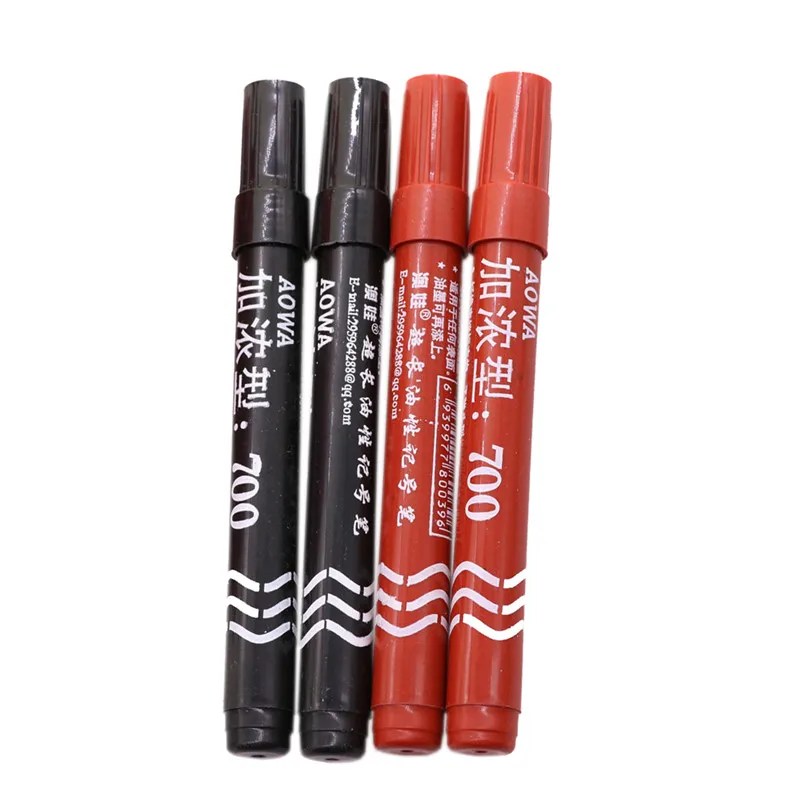 2 шт. масляные маркеры быстро сохнущие водонепроницаемые и не выцветают|marking pen|pen