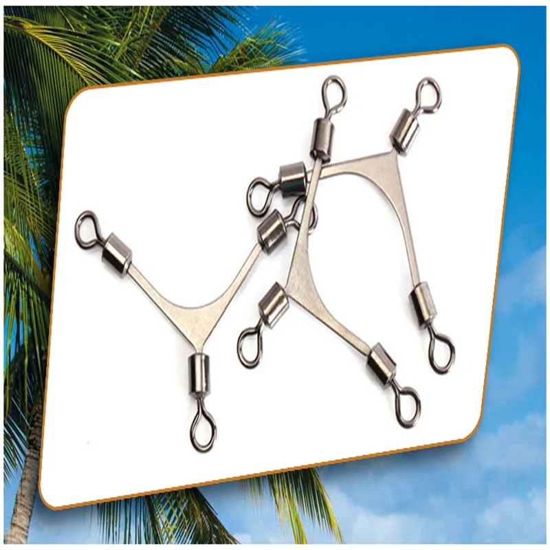 Рыболовные Вертлюги 3 шт./лот рыболовные аксессуары с перекрестной линией 2075|lot