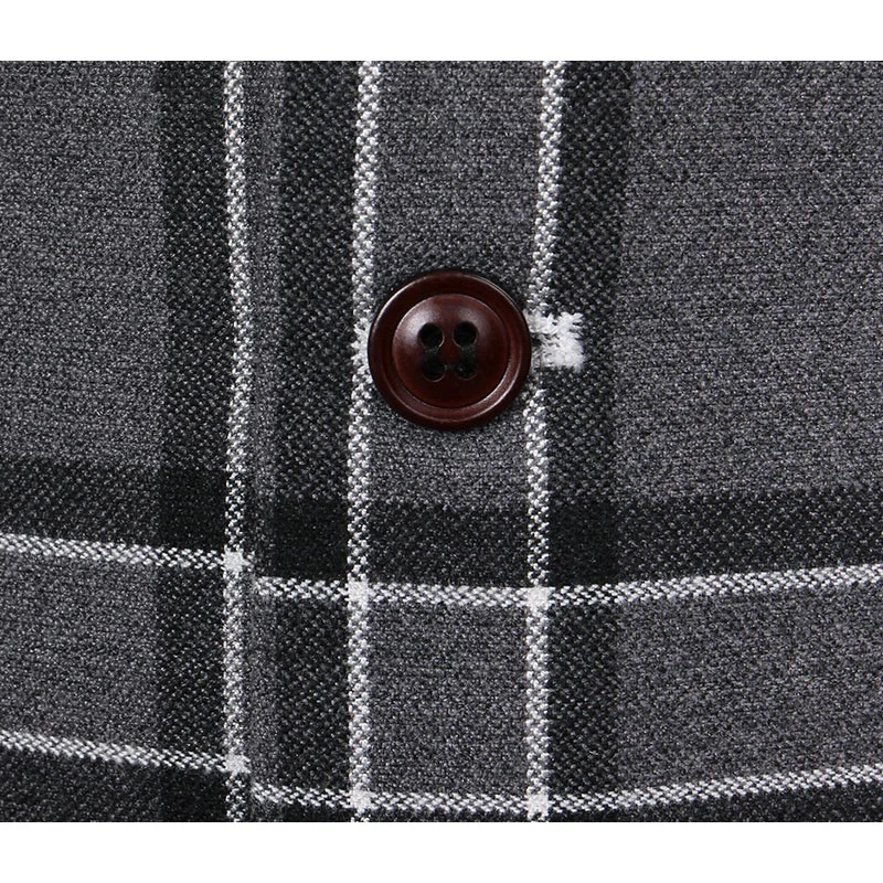 

Men Autumn Formal Grey Plaid Suits Vests Business Wedding Groom Plaid Fashion V-Neck Super Slim Single Breasted Young Man Vest