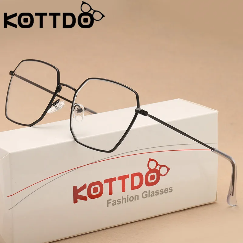 KOTTDO, Модные Винтажные оправа для очков в стиле кошачьи глаза, женские очки для чтения, оптические очки для унисекс, очки UV400