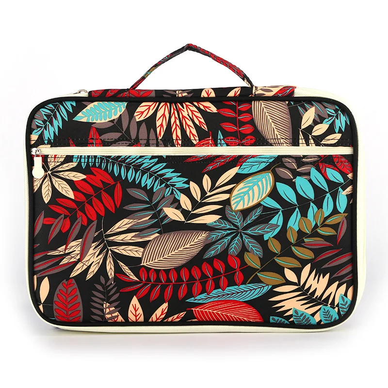 

ZHIERNA Men's Handbag Coupons Short Card Packs Part Discounts Affordable Light Coin Purse Gift Wallet File package Leaf pattern