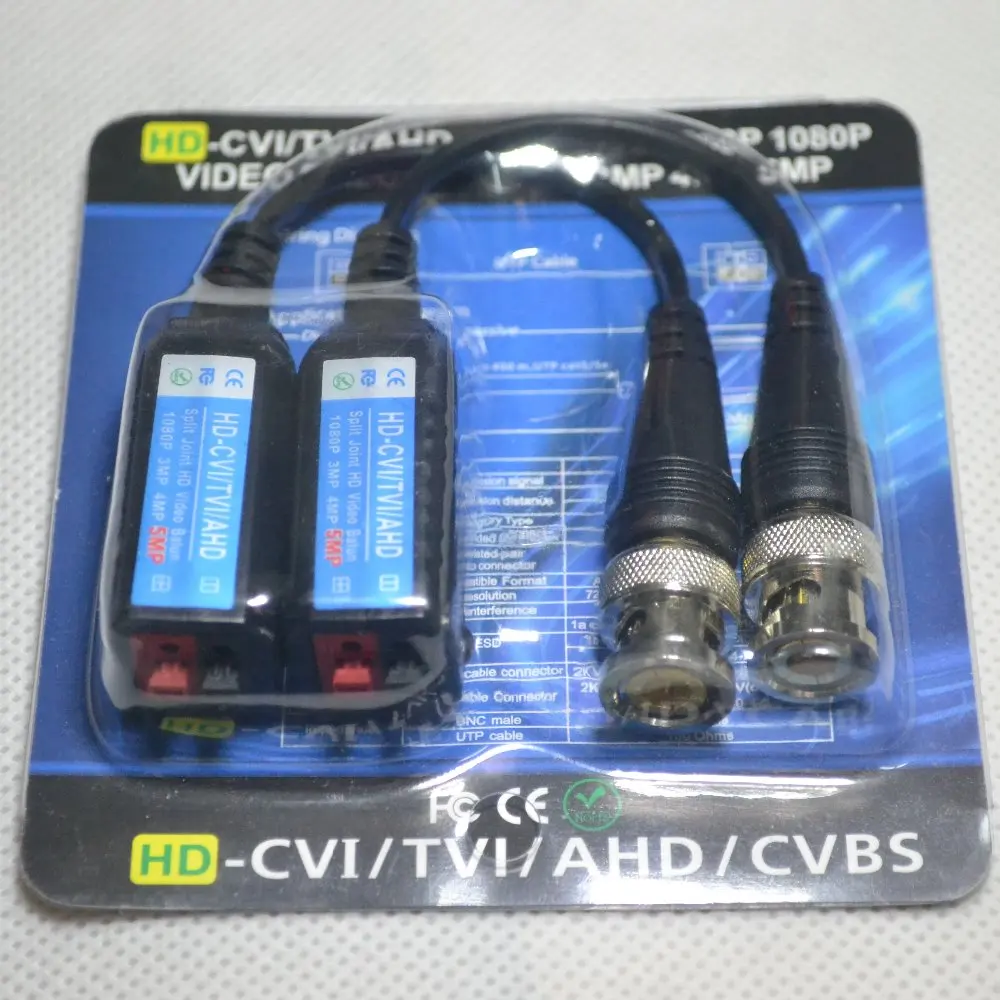 HD BNC Видео Balun 5MP 4MP 3MP 960H 1080P 720P витые трансиверы UTP Cat5 CVI TVI AHD для камеры|ahd hd|ahd 720pahd 1080p