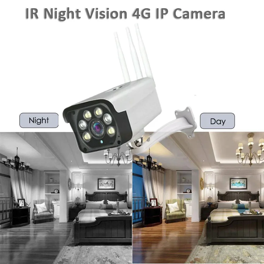 MWR 4G LTE sim карта Открытый 1080 P 960 CCTV IP камера 20 метров ИК ночного видения круглая
