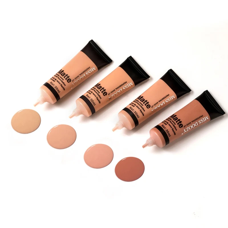 4 цвета Жидкий Макияж для лица консилер удобный Профессиональный крем глаз