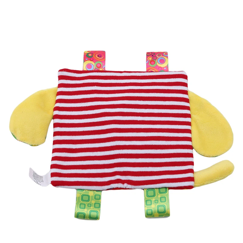 

Cartoon Animal Baby Appease Towel Toy Soft Grasping Comforting Doll Infant Toys For Baby Hand Towel Rattle Toys