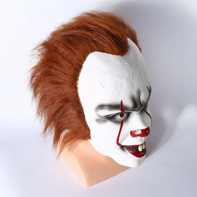 2017 фильм Stephen King's It маска Джокера фотоклоуна страшные маски для