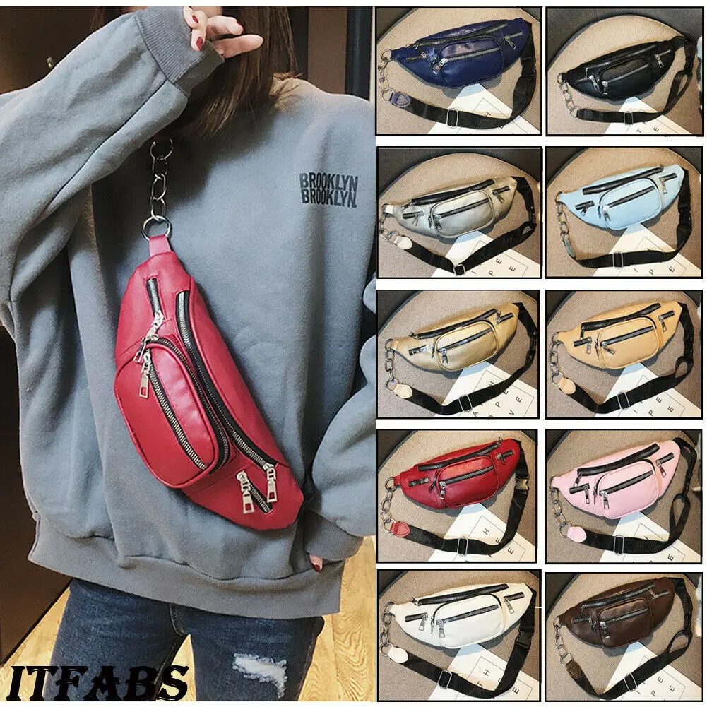 Новинка 2019 лидер продаж модная Женская поясная сумка из искусственной кожи