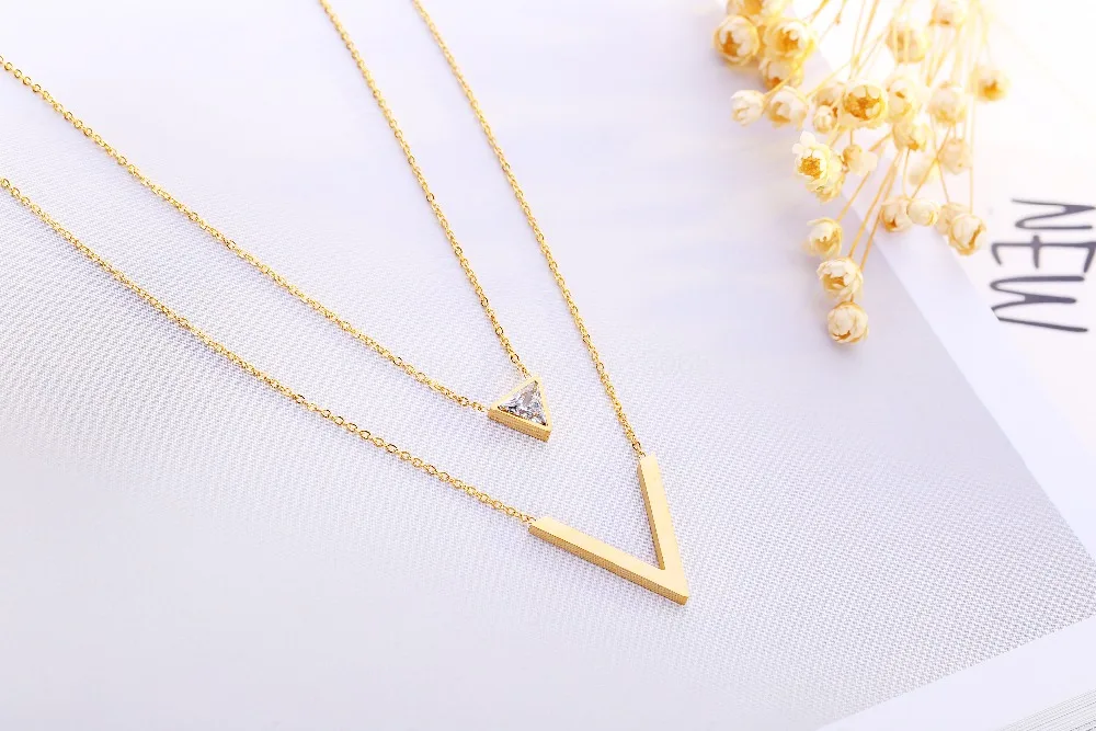 2018 модные ювелирные изделия Чокер полые звезда V циркон ожерелья Bijoux Femme