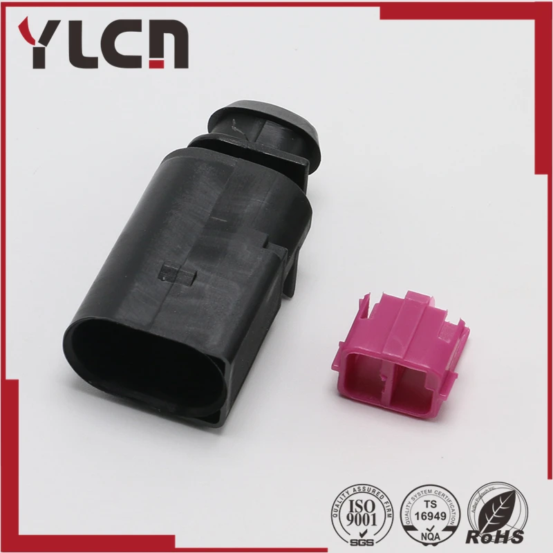 Автомобильный Электрический жгут проводов VW 2 way 3 5 разъем 8D0 973 822 8D0973822 бесплатная
