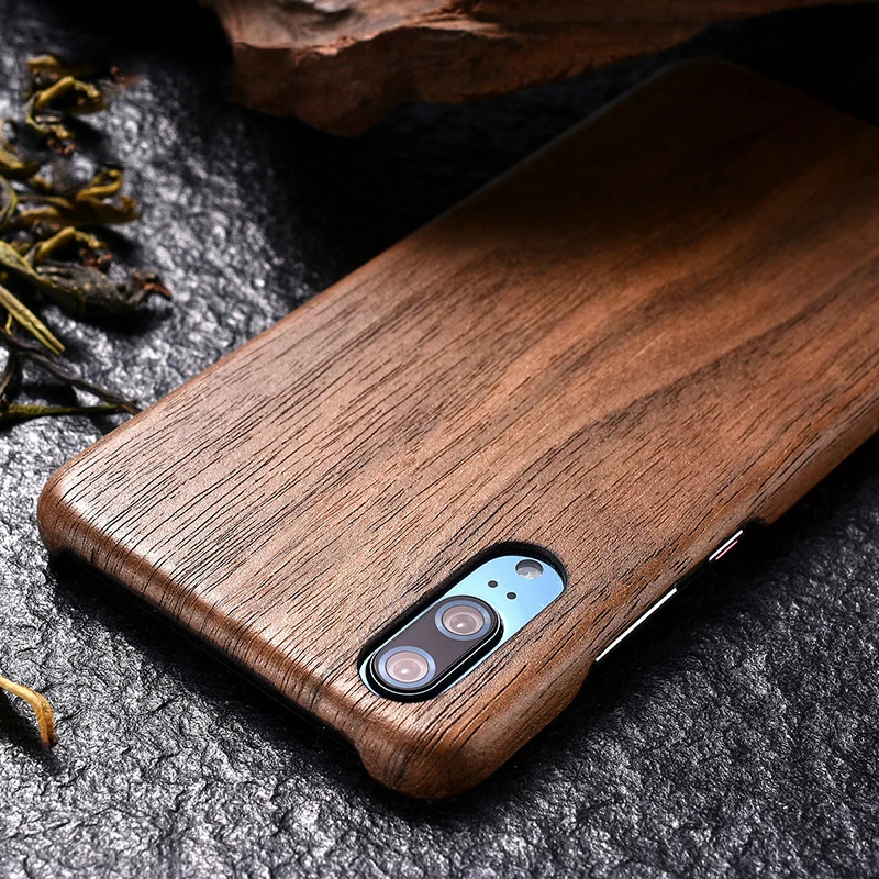 Showkoo деревянная задняя крышка для Xiaomi Mi8 Оригинальный Деревянный волоконный