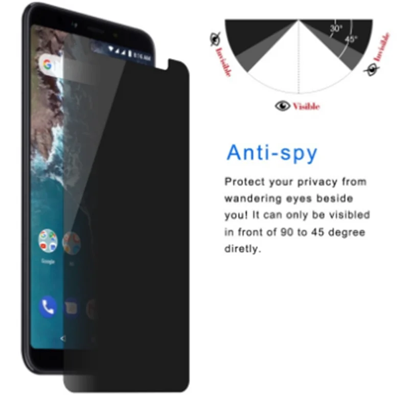 Закаленное защитное стекло EXUNTON 2.5D для Xiaomi Mi A1 A2 5X 6X MiA1 MiA2 Mi5X Mi6X новая модель |