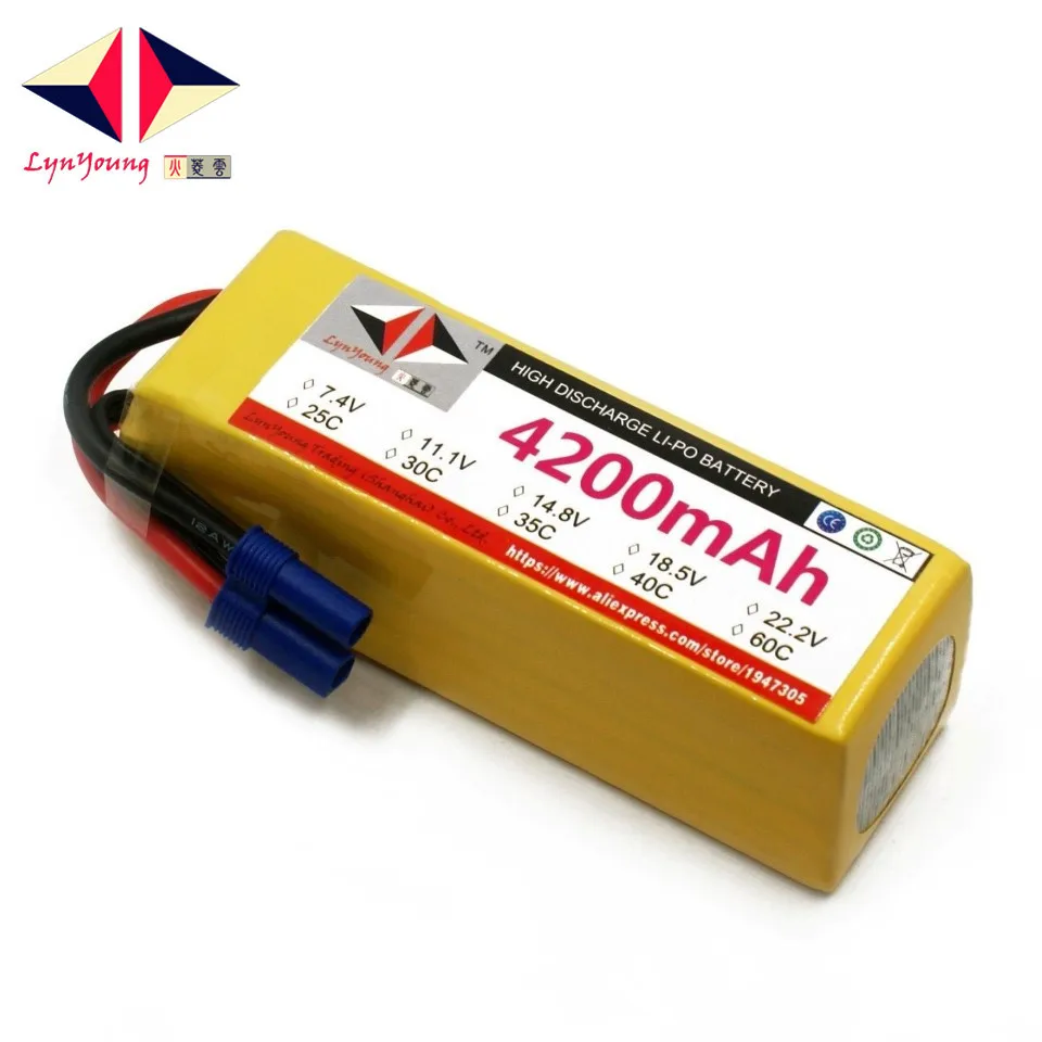 HX Lipo батарея 5S 18 5 V 4200mah 25C 30C 35C 40C 60C для радиоуправляемого дрона квадрокоптера