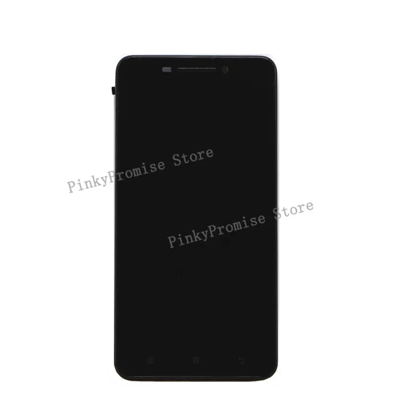 ЖК дисплей 5 0 дюйма для LENOVO A5000 сенсорный экран с рамкой сменный Lenovo A 5000 черный
