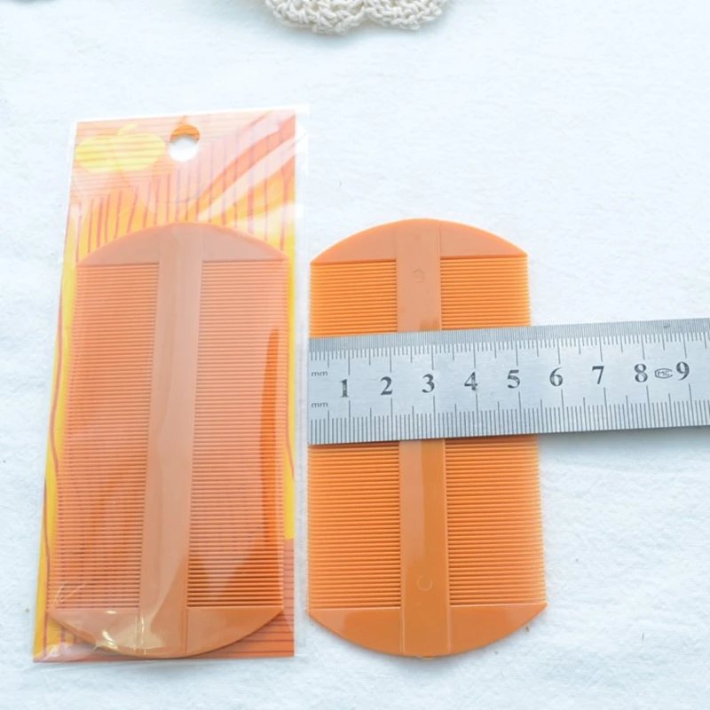 1pc New Encryption Grate Lice Comb Flea Flat Brush Hair Care Styling Tools Doule-sided Dandruff Beauty Style | Красота и здоровье