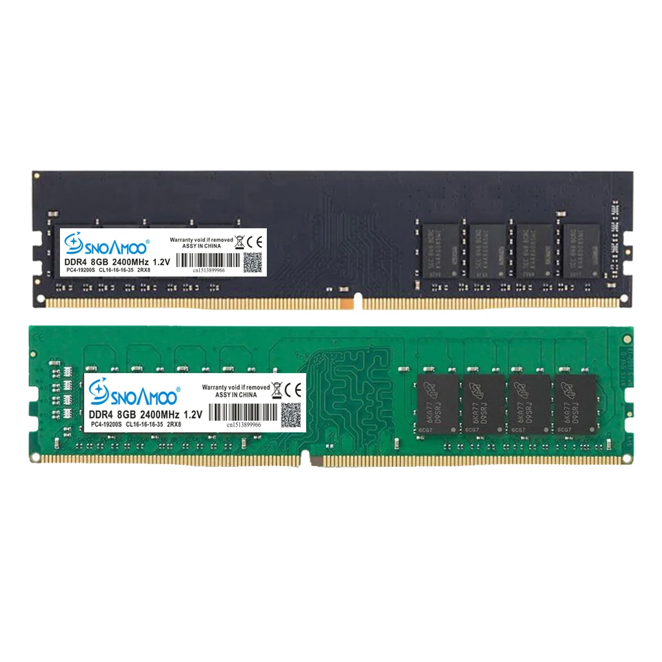 Оперативная память SNOAMOO DDR4 для настольного ПК 4 ГБ 8 2133 2400 МГц CL15 контактов DIMM Intel