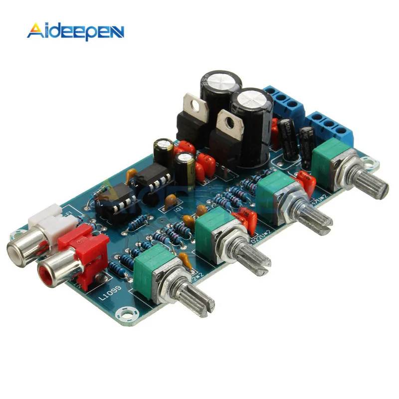 NE5532 HIFI усилитель фильтр предусилителя доска DIY наборы AC двойной 15 в 3P терминал аудио выход плата управления готовой продукции