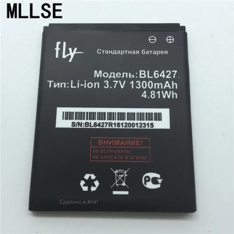 Аккумулятор MLLSE BL6427 1300 мач для мобильного телефона Fly FS407 STRATUS 6 BL6427|mobile phone battery|battery