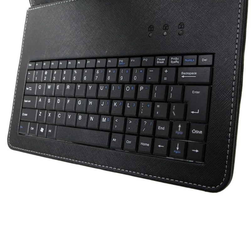 10 &quotпланшетный ПК кожаный чехол Защитная куртка с USB клавиатурой черный|jacket