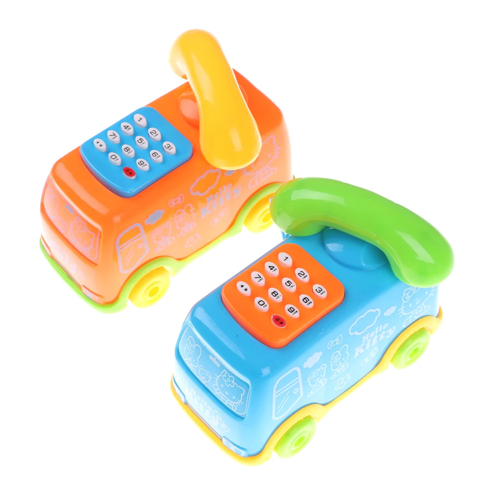 

Bus Phone Educational Developmental Kids Toy Gift New Baby Toys Music Cartoon