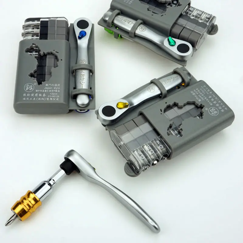 SET-B, torx гаечный ключ Многофункциональный складной ключ набор, мини трещотка ручка гаечный ключ, инструменты для домашнего обслуживания, T8-T40