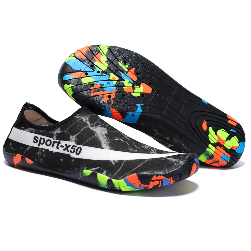 

Aqua Shoes Men Summer Water Beach Sandals Quick Dry Upstream Shoes Woman Swimming Diving Slippers Surfing Socks Tenis Masculino
