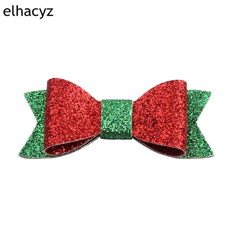 

2Pcs/Lot Retail 55 Colors Leather Bow Barrettes for Children Headband Girls Handmade Hairpins Accessories Hair Clips