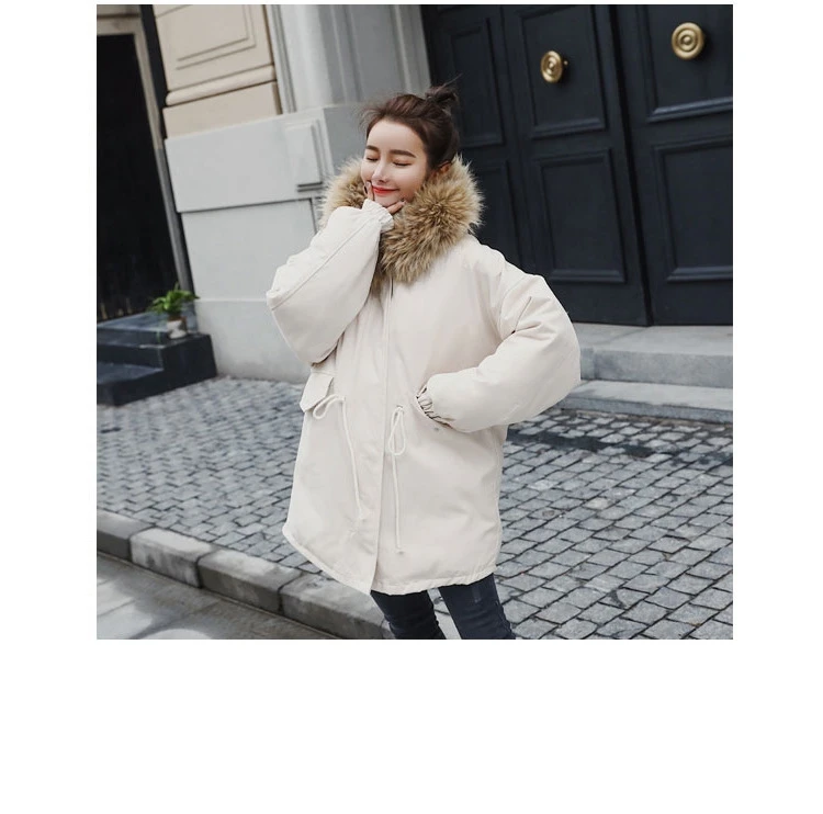 Tailor made Winter cotton padded Hooded jacket coats Loose fit fashion oversize overcoats customized parkas casual outfit5XL 6XL | Женская
