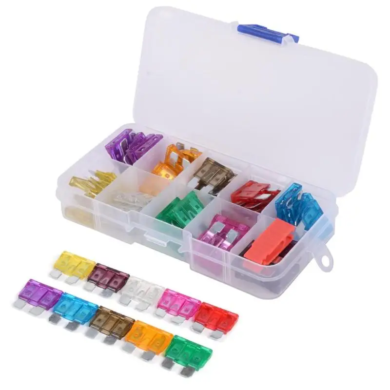 50 шт. автомобильный Средний стандарт предохранители зажим для автомобиля лодки 3A