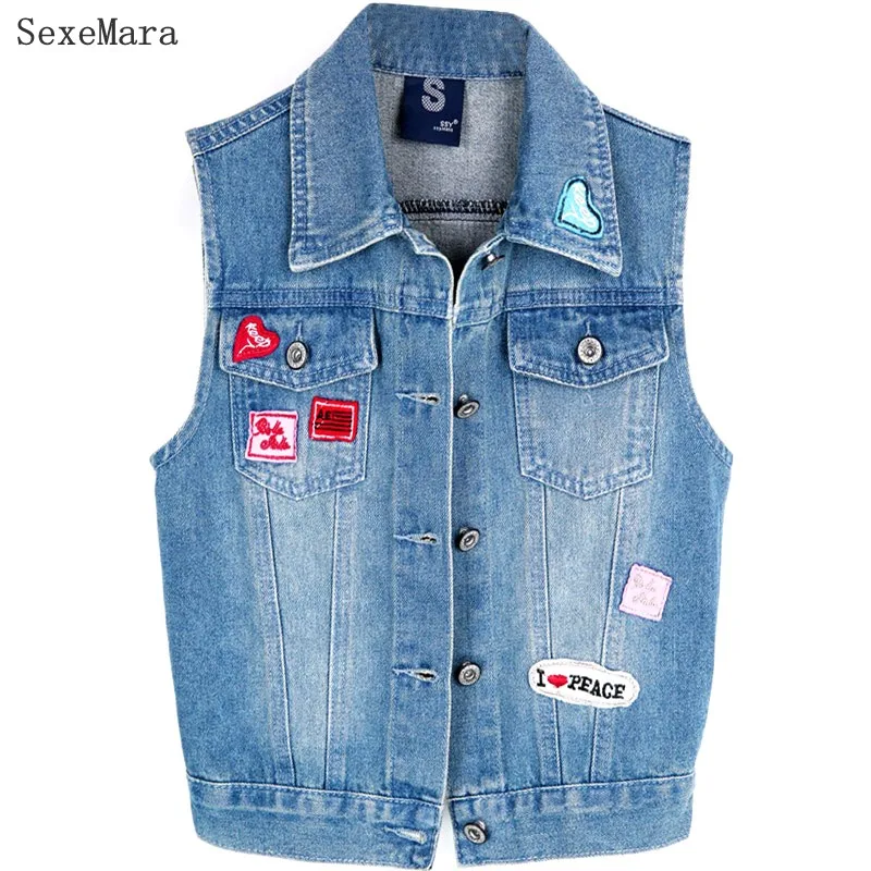 Женский короткий жилет в ковбойском стиле модная безрукавка без рукавов