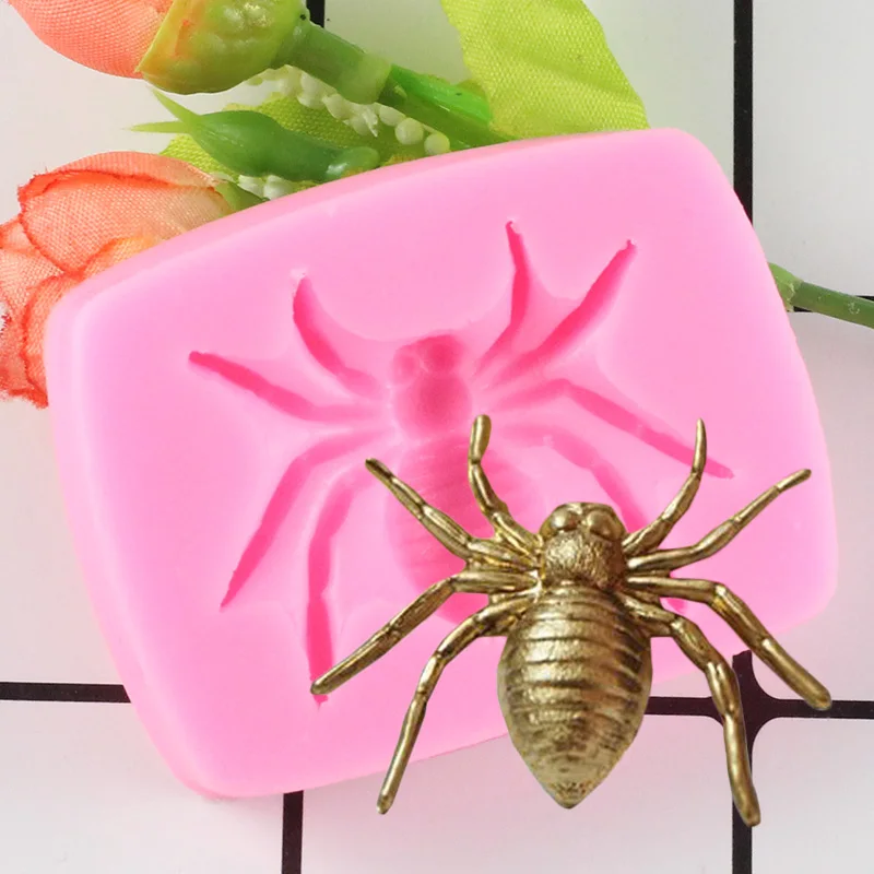 Sugarcraft Spider силиконовая форма помадка инструменты для украшения торта инструмент