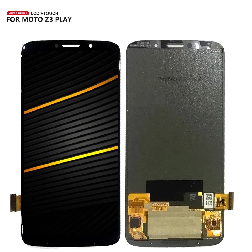 Для Motorola Moto Z3 Play Z2 ЖК дисплей с сенсорной панелью дигитайзер стеклянный сенсор в